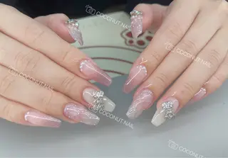 ネイル 神田 ココナッツのネイルデザイン