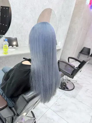 ロング カラー 🌺ハイトーン🌺 矢葺 なぎさ🌺🌺のヘアスタイル