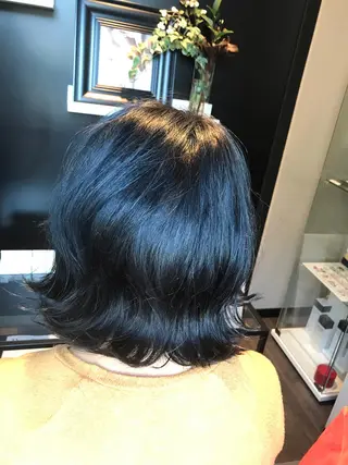 ミディアム カラー ハイライト/髪質改善 ans/黒木 和大のヘアスタイル
