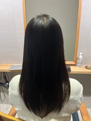 ロング 東梅田徒歩5分☆髪質 改善☆笹次ユウタのヘアスタイル
