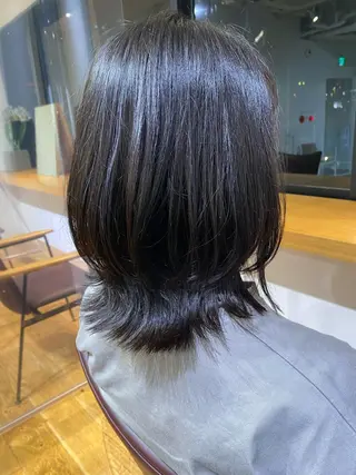 ミディアム three.大手前 田井 綾乃のヘアスタイル