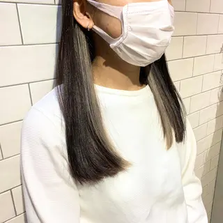 ロング カラー 原山 直人のヘアスタイル