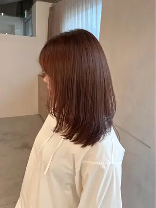 セミロング anri/大阪/ ボブカットのヘアスタイル