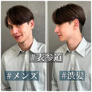 ショート メンズ メンズ💈毛流れパー マ✨メンズカット吉田のヘアスタイル