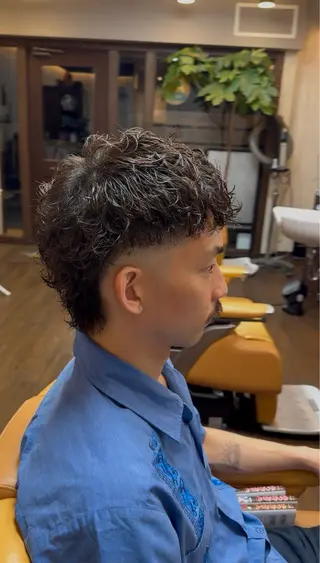 パーマ メンズ 伊藤 良奈のヘアスタイル
