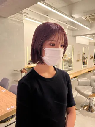 ショート カラー 韓国好き🇰🇷 美容師MIKUのヘアスタイル
