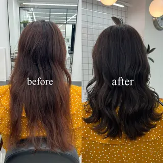 ミディアム カラー 🌷︎あすか🌷 JILLSTUDIOのヘアスタイル