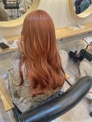 ロング カラー 美髪/透明感カラー reikoのヘアスタイル
