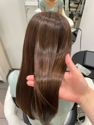 ロング カラー 透明感カラーボブ レイヤーツムギ♡のヘアスタイル