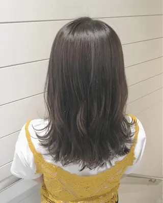 セミロング カラー 🍊新宿南口🍊 ERINAのヘアスタイル