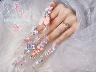 ロング Linanail Nambaのネイルデザイン