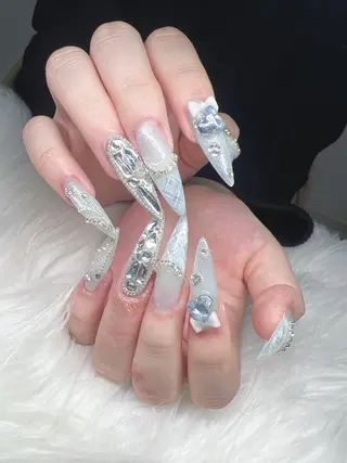 ネイル Lee Nails チップ長さだし専門店のネイルデザイン