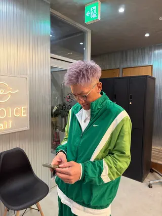 カラー メンズ ✂︎SAITOU AKIRA✂︎のヘアスタイル