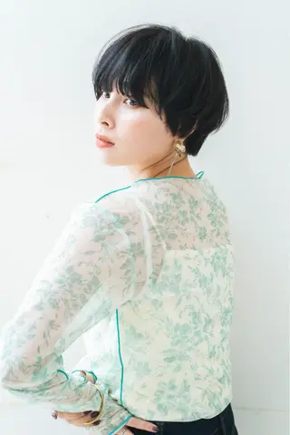 ショート カラー 北川 泰之のヘアスタイル
