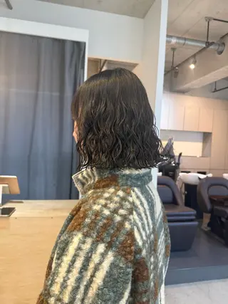 ショート 🌿朝5分でお洒落 パーマスタイル🌿のヘアスタイル
