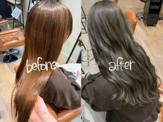 ロング カラー Karin／ レイヤーブリーチ🥀のヘアスタイル