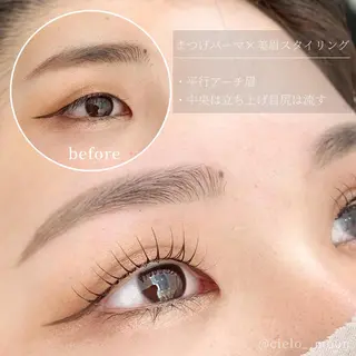 マツエク・マツパ アイブロウ cielo 栄 店　つきな🌙のマツエク・マツパデザイン