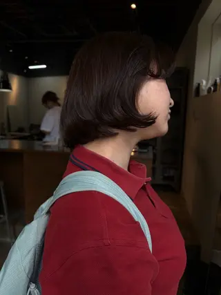 ショート カラー ハナ🌼 梅田/ボブ/パーマのヘアスタイル