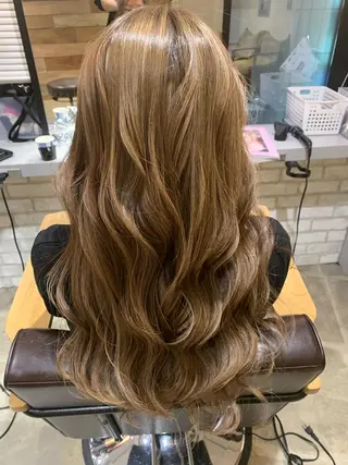 ロング カラー 江畑 匠 新宿三丁目 徒歩30秒⭐️のヘアスタイル