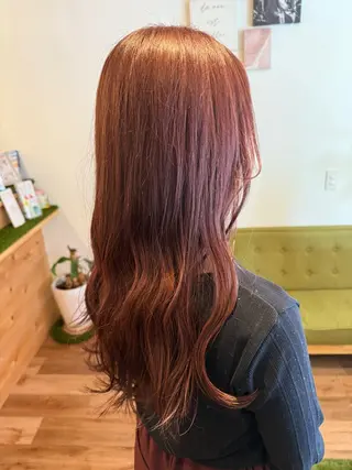 ロング カラー 竹内 麻乃のヘアスタイル