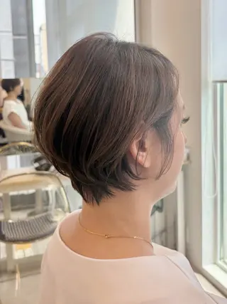 ショート まあるいショートボブ 🐥廣瀬そらのヘアスタイル