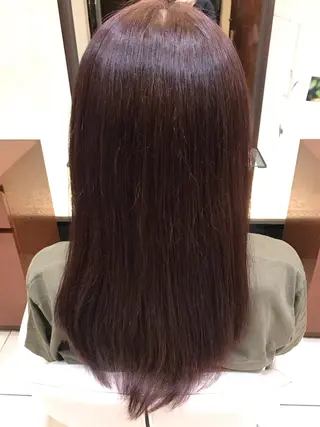 カラー 原田 優香のヘアスタイル