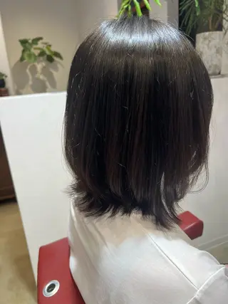 ミディアム 福島 滉希のヘアスタイル