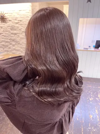 セミロング 菊地 良太のヘアスタイル
