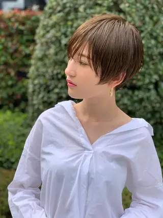 ショート カラー メンズ特化 TAKE高崎のヘアスタイル