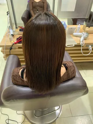 ロング カラー レイヤーカット メンズカット坂本翔のヘアスタイル
