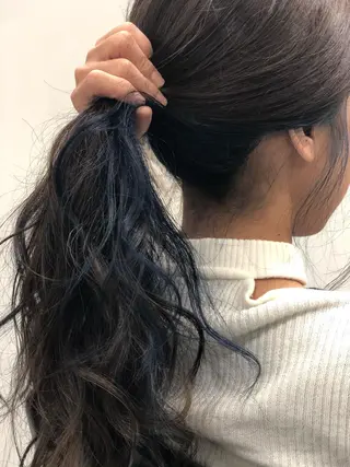 セミロング 縮毛矯正の達人 ☆ 松本のヘアスタイル