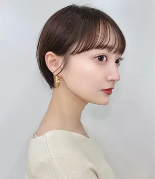 ショート ゆうり/ 透明感カラーのヘアスタイル