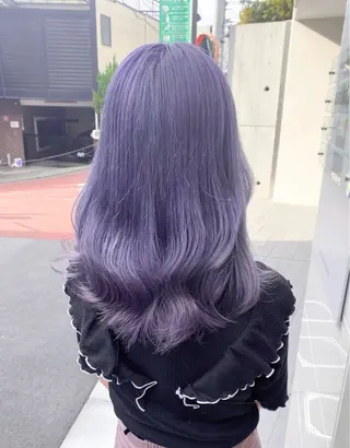 ロング カラー 🎀ブリーチ/透明感 カラー/ななみ🎀のヘアスタイル