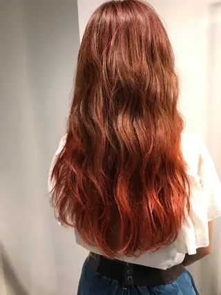ロング カラー 透明感カラー/ レイヤー　YUKAのヘアスタイル