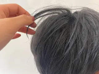 ショート カラー メンズ 💛🤍U too e’s /店長🧸のヘアスタイル