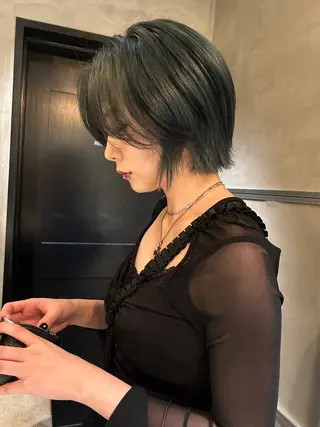 ショート カラー デザイン/アレンジ ❤︎イシイレイのヘアスタイル