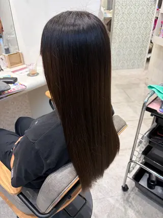 ロング カラー 志村 梨帆のヘアスタイル