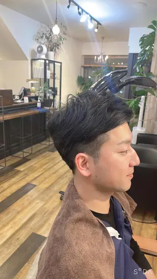 メンズ ひばりヶ丘美容室 カット石井里佳のヘアスタイル