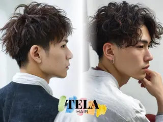 メンズ TELAHAIR 髪質改善特化型サロンのヘアスタイル