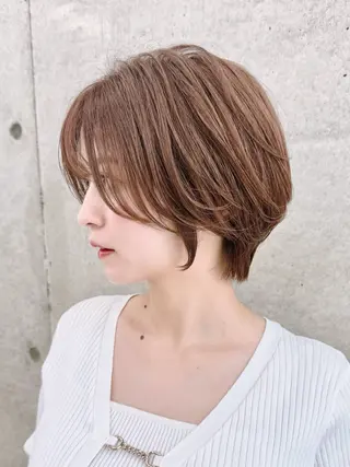 ショート 髪質改善🦋韓国ヘア /艶髪カラー/ゆうとのヘアスタイル