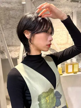 ショート 骨格診断で絶対可愛い ✨丸みショート✨凌弥のヘアスタイル