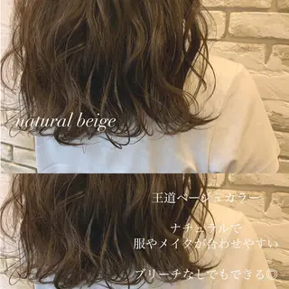 ミディアム カラー レイヤー/艶髪 🇰🇷Ryotaのヘアスタイル