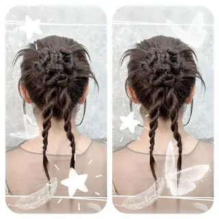 ロング ヘアアレンジ 🫧そあん🫧大宮 カットモデル様募集中のヘアスタイル