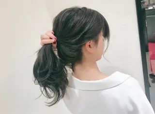 ロング カラー YUI𓍯ｴｸｽﾃ /ﾆｭｱﾝｽｶﾗｰのヘアスタイル