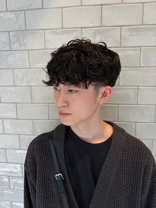 ショート パーマ メンズ 💫メンズ特化💫 クロカワリュウセイのヘアスタイル