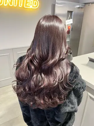 ロング カラー パーマ ヘアアレンジ メンズ 上品＆韓国風 🥀海心🥀のヘアスタイル