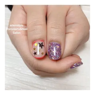 ショート ネイル 🐾enen style 🐾のネイルデザイン