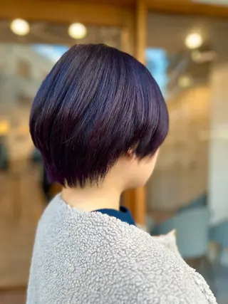 ショート カラー 特殊カラー特化 ✂️SHIAN フジのヘアスタイル