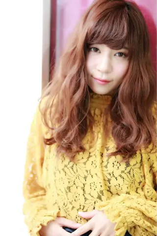 セミロング ほさか しんごのヘアスタイル