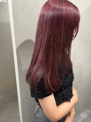 セミロング Yurina 💖透明感カラー💖のヘアスタイル
